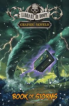 portada Book of Storms: A Graphic Novel (Library of Doom Graphic Novels) (in English)