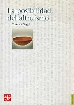 portada La Posibilidad del Altruismo (in Spanish)