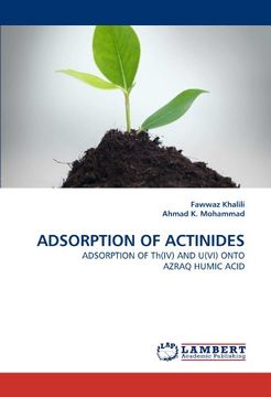 portada adsorption of actinides (in English)