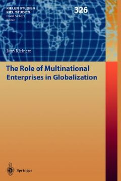 portada the role of multinational enterprises in globalization (in English)