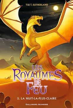 portada Les Royaumes de Feu, 5: La Nuit-La-Plus-Claire (in French)