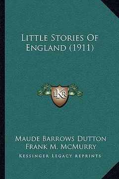 portada little stories of england (1911) (in English)