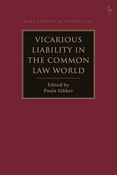 portada Vicarious Liability in the Common law World (Hart Studies in Private Law)