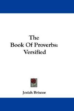 portada the book of proverbs: versified (en Inglés)