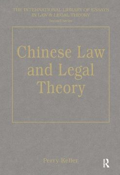 portada Chinese Law and Legal Theory (en Inglés)