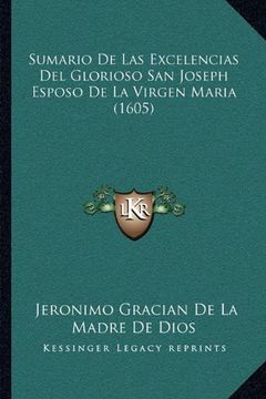 portada Sumario de las Excelencias del Glorioso san Joseph Esposo de la Virgen Maria (1605)