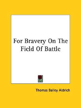 portada for bravery on the field of battle (en Inglés)