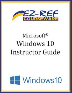 portada Microsoft Windows 10: Overview: Instructor Guide (B & W) (en Inglés)