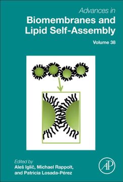 portada Advances in Biomembranes and Lipid Self-Assembly (Volume 38) (en Inglés)