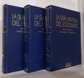 portada La guía del estudiante Universal para secundaria y preparatoria. 3 tomos (in Spanish)