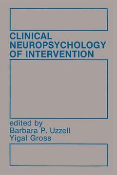 portada Clinical Neuropsychology of Intervention (en Inglés)