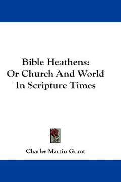 portada bible heathens: or church and world in scripture times (en Inglés)