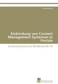 portada Einbindung Von Content Management Systemen in Portale