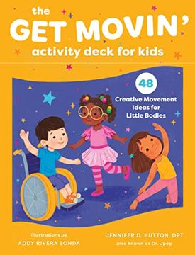 portada The get Movin' Activity Deck for Kids: 48 Creative Movement Ideas for Little Bodies (en Inglés)