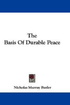 portada the basis of durable peace (in English)