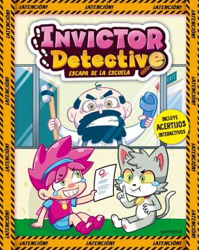 portada Invictor Detective Escapa de la Escuela (Invictor Detective 2)