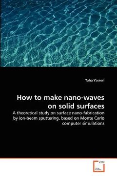 portada how to make nano-waves on solid surfaces (en Inglés)