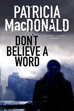 portada Don't Believe a Word: A Novel of Psychological Suspense (Large Print) (in English)