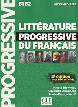 portada Litterature Progressive Intermediaire Intermediaire+Cd 2 ed. Nc (en Francés)