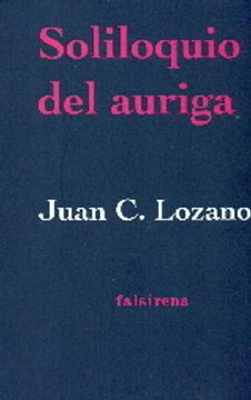 portada Soliloquio del auriga (in Spanish)