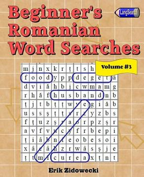 portada Beginner's Romanian Word Searches - Volume 3