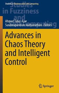 portada Advances in Chaos Theory and Intelligent Control (en Inglés)