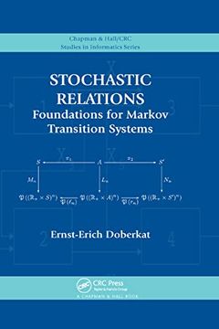 portada Stochastic Relations: Foundations for Markov Transition Systems (Chapman & Hall (en Inglés)