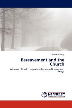 portada bereavement and the church (en Inglés)
