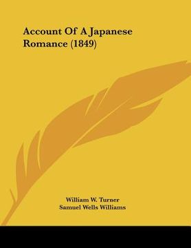 portada account of a japanese romance (1849) (en Inglés)