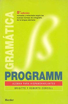 portada Programm. Alemán para Hispanohablantes. Libro de gramática