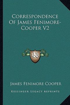 portada correspondence of james fenimore-cooper v2 (en Inglés)