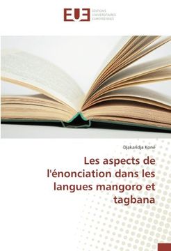 portada Les aspects de l'énonciation dans les langues mangoro et tagbana