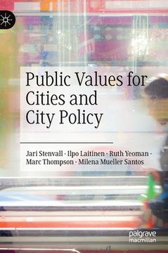 portada Public Values for Cities and City Policy [Hardcover ] (en Inglés)