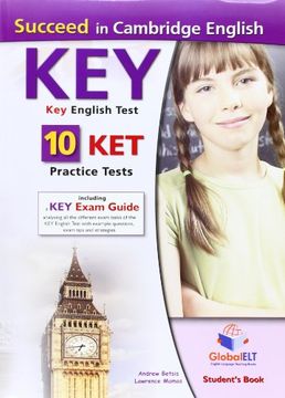 portada Succeed in Cambridge English Key. Ket. 10 Practice Tests. Student's Book-Self Study Guide. Per le Scuole Superiori. Con cd Audio Formato Mp3. Con Espansione Online (in English)