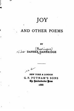 portada Joy, and other poems