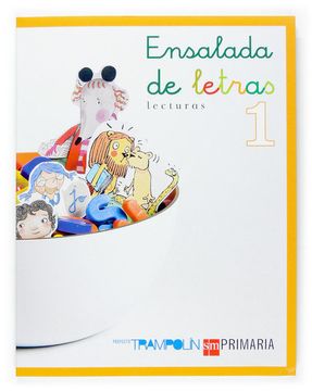 portada Ensalada de Letras. Lecturas. 1 Primaria. Proyecto Trampolín (in Spanish)