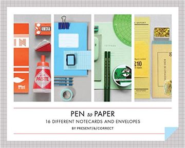 portada Pen to Paper Notecards: 16 Different Notecards and Envelopes (Stationery)