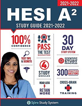portada Hesi a2 Study Guide: Spire Study System & Hesi a2 Test Prep Guide With Hesi a2 Practice Test Review Questions for the Hesi a2 Admission Assessment Exam Review (en Inglés)