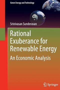 portada Rational Exuberance for Renewable Energy: An Economic Analysis (en Inglés)