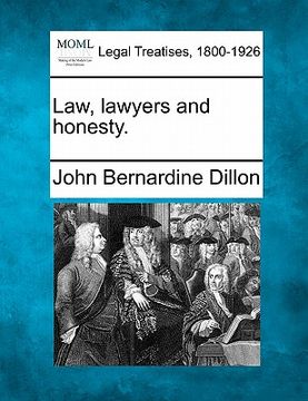 portada law, lawyers and honesty. (en Inglés)