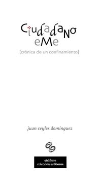portada Ciudadano Eme: Crónica de un Confinamiento