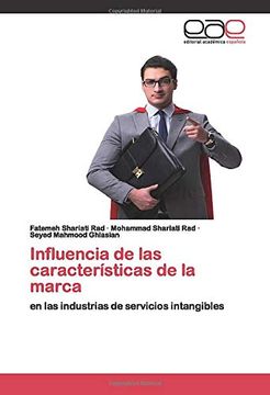 portada Influencia de las Características de la Marca: En las Industrias de Servicios Intangibles