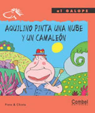 portada aquilino pinta una nube y un camaleón (in Spanish)