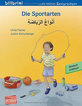 portada Die Sportarten. Kinderbuch Deutsch-Arabisch
