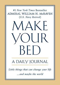 portada Make Your Bed: A Daily Journal (libro en Inglés)