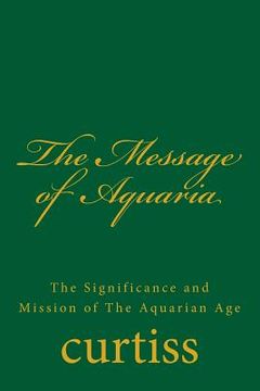 portada The Message of Aquaria (in English)