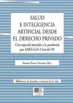 portada Salud e Inteligencia Artificial Desde el Derecho Privado