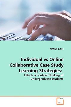portada individual vs online collaborative case study learning strategies (in English)
