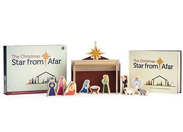 portada The Christmas Star from Afar Advent Calendar - Christmas Advent Nativity For Kids - Great Christian or Catholic Gift For Children