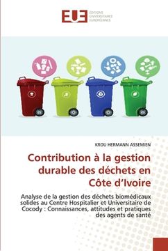 portada Contribution à la gestion durable des déchets en Côte d'Ivoire (en Francés)